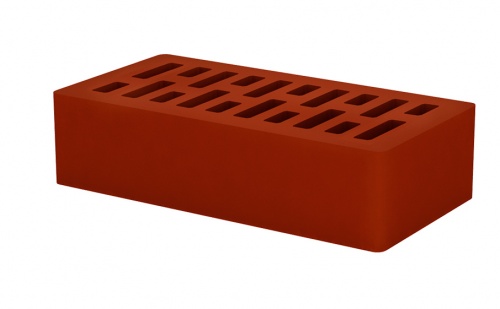 Кирпич клинкерный Тербунский гончар бордо гладкий 250*120*65 мм